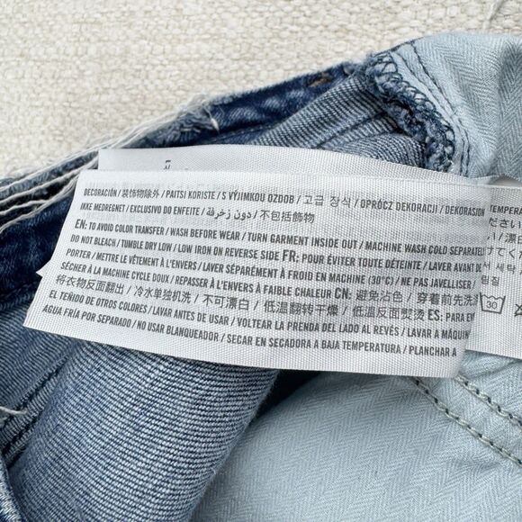 Abercrombie & Fitch Simone High Rise Ankle Distressed Jeans Size 31/12r - Picture 15 of 16